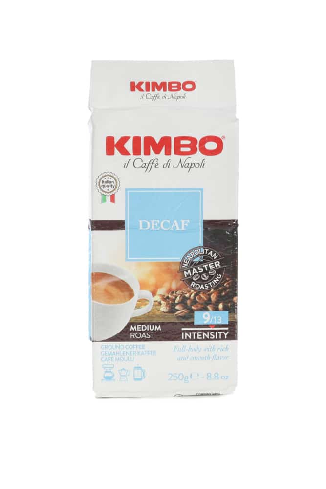 Kimbo Decaf Ground Coffee 250g
