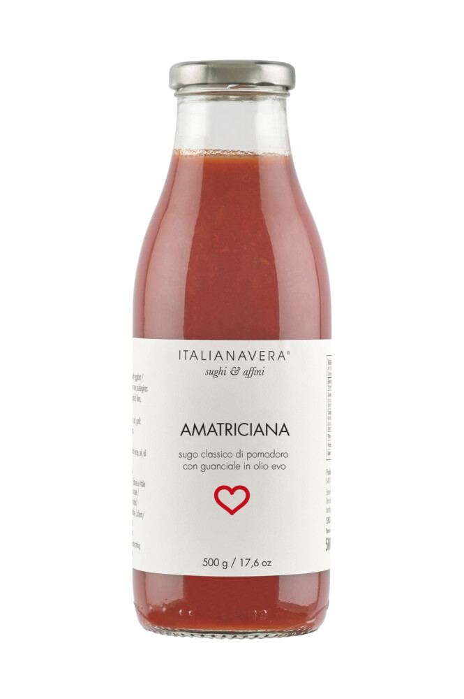 ItalianaVera Amatriciana Pasta Sauce 500g