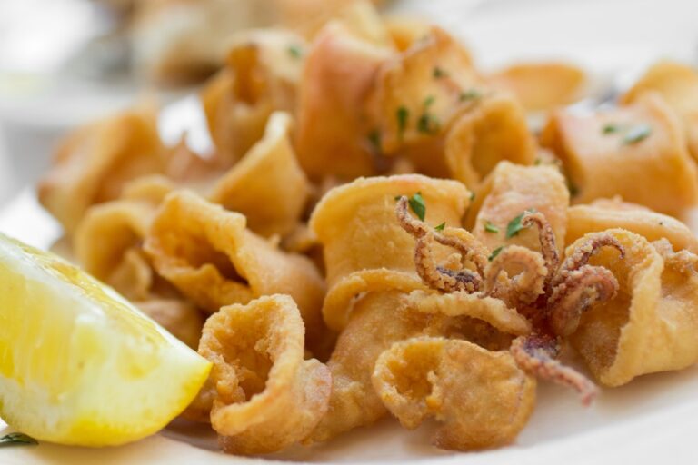 Frittura Di Calamari & Scampi